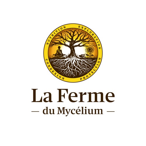 Vintage La Ferme Logo