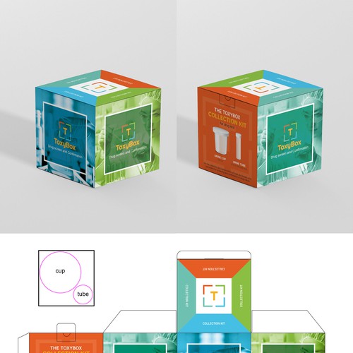 Design of a box for storing medical samples