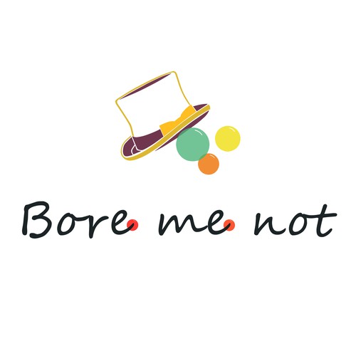 Create a logo for event stylist Bore-me-not!
