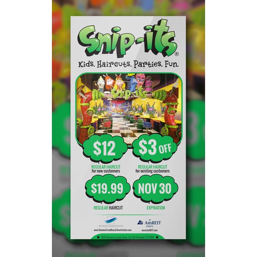 Create an ad for Snip Its