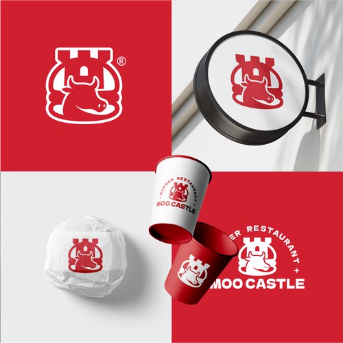 Bold Playful and Youthful Burger Logo