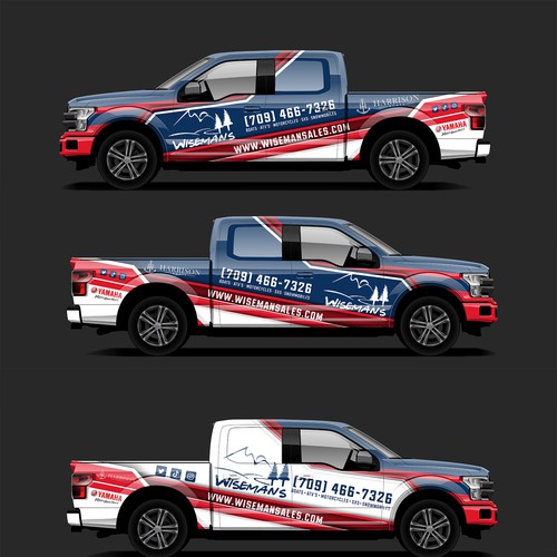 ford F150 Truck Wrap design