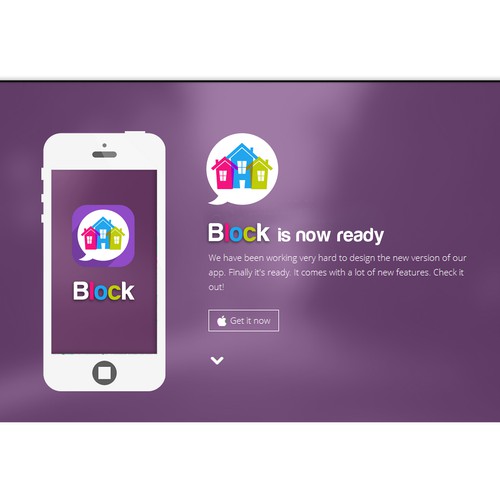 Create a logo for Block - we help connect people in their community and neighborhoods