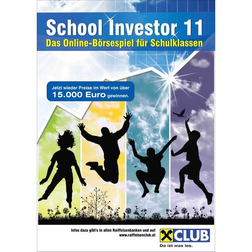 poster for a school stock market game