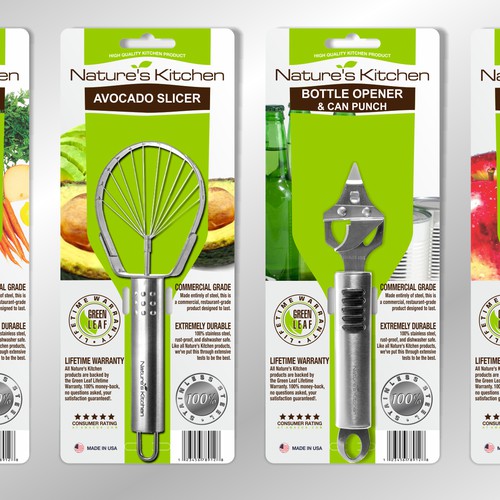 Kitchen product packaging