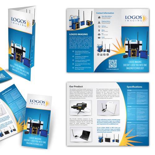 Create the next brochure design for Logos Imaging LLC
