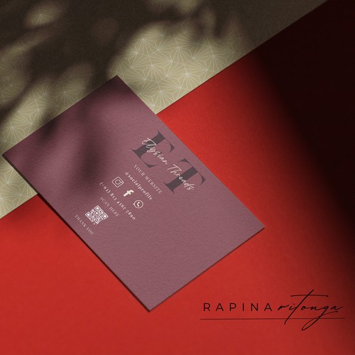 Elysian Threads | Business Card