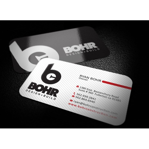 New Business card wanted for Bohr Construction  