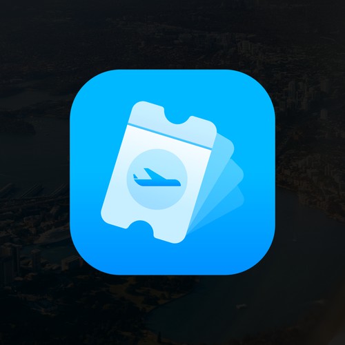 Travel planning app icon