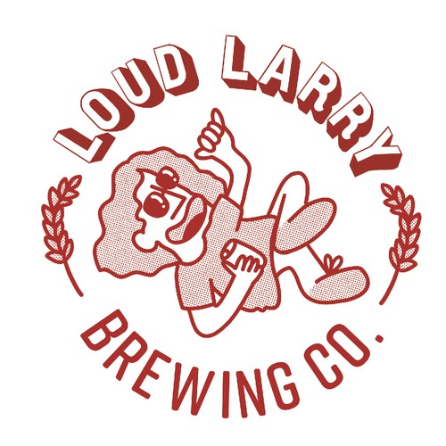 Bold Illustrative Logo for Brewery 