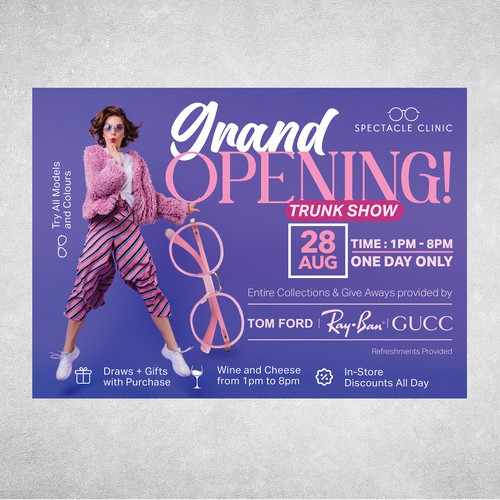5" x 7" Flyer Design