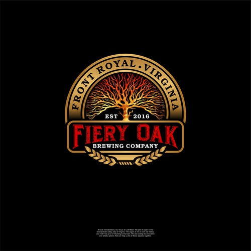 Fiery oak