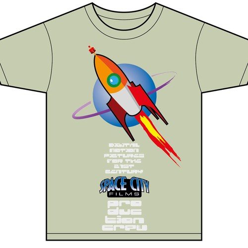 Help Space City Films with a new t-shirt design