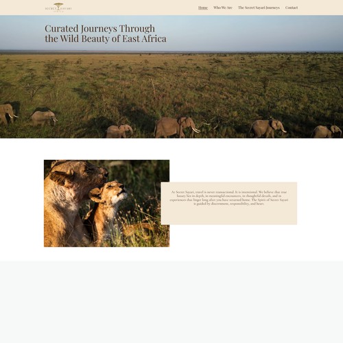 Website - Secret Sayari Travel