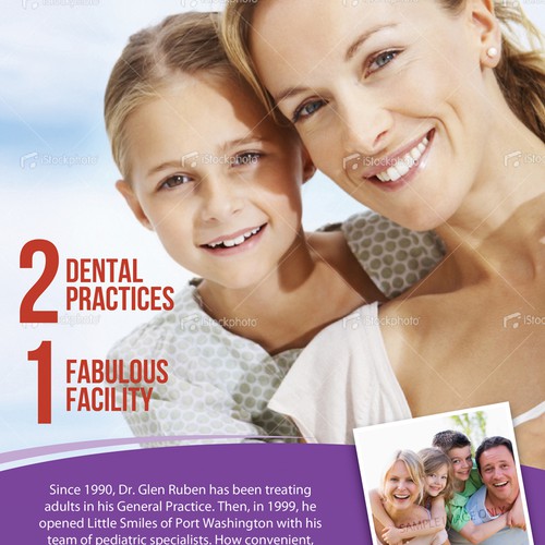 Flyer for Dental Company