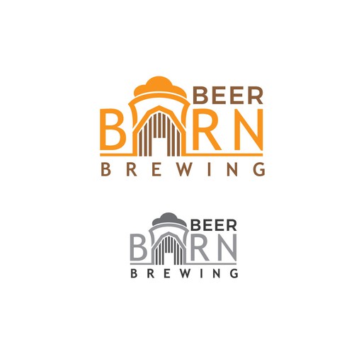 Logo concept for barn brewers