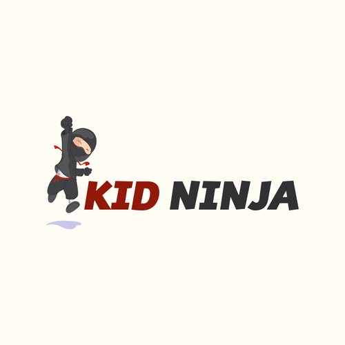 Ninja Logo Concept for Physical Fitness 