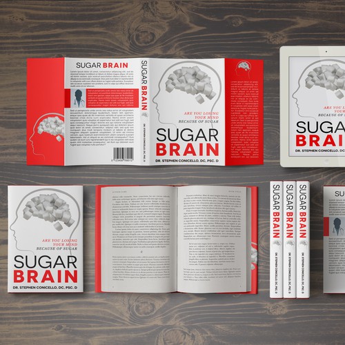 Book Cover "Sugar Brain" Dr. Stephen Conicello, DC, PSc. D