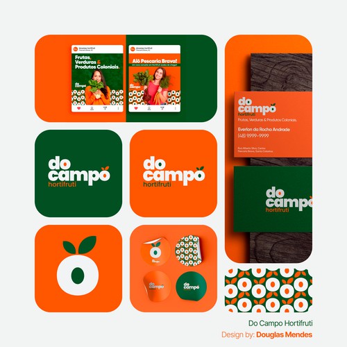 Fruit and Veggie Store Branding