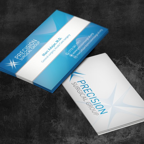 Help Precision Surgical Group with a new business card!