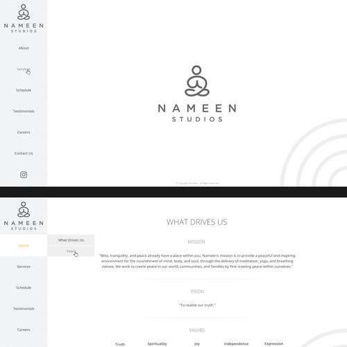 Nameen - Website