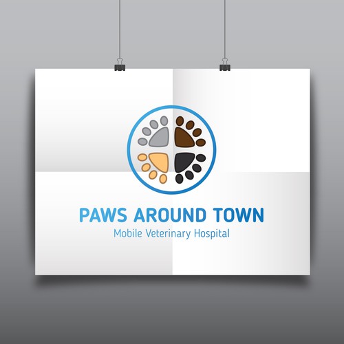 logo for mobile veterinary hospital v2