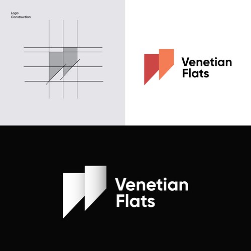 Venetian Flats-Logo design