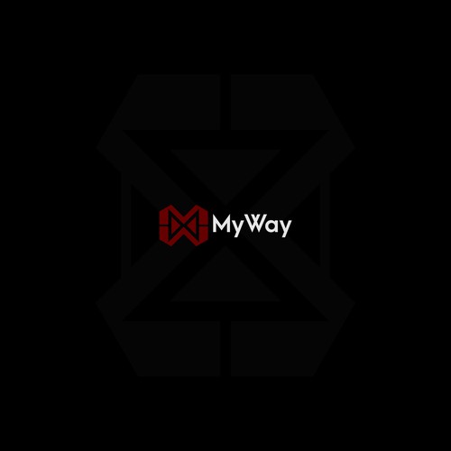 MW for Dagaz Rune logo with hourglass concept