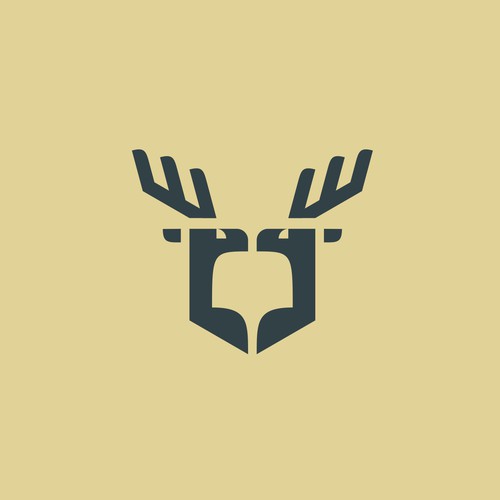 deer logo concept