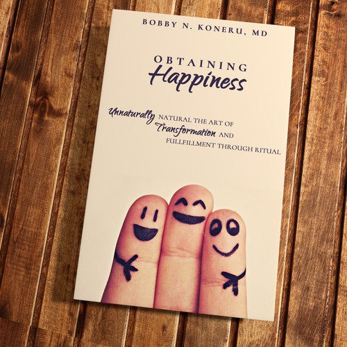 Concept for 'Happiness' book cover