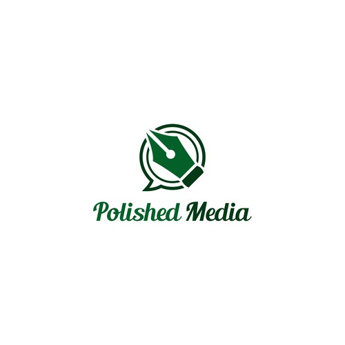 Simple Logo Design for Polished Media