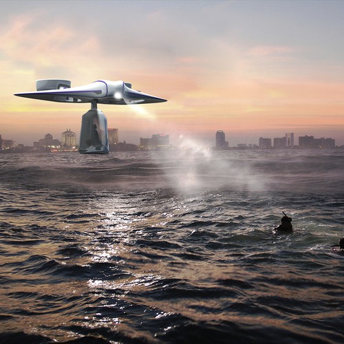 Renderings for a drone 
