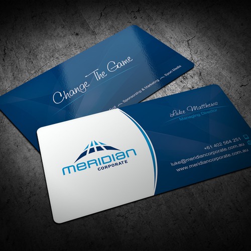 stationery for Meridian Corporate Pty Ltd