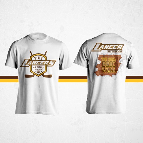 SFHS Lancers Ice Hockey t-shirt