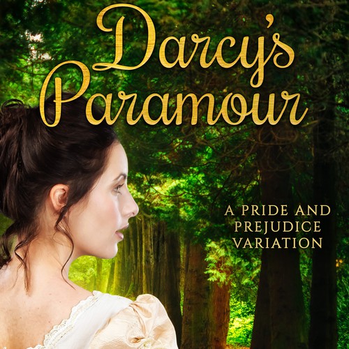 - DARCY'S PARAMOUR - Book cover design for historical romance 