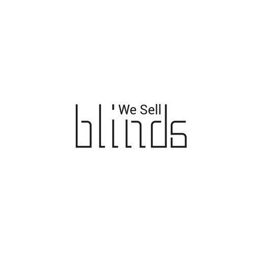 We sell blinds