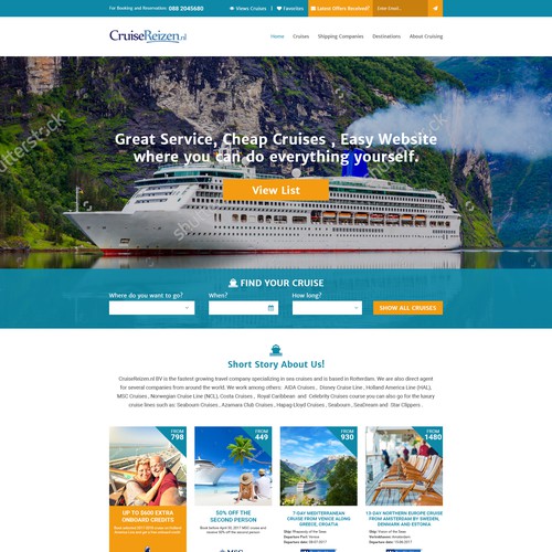 Cruise Organization - Homepage
