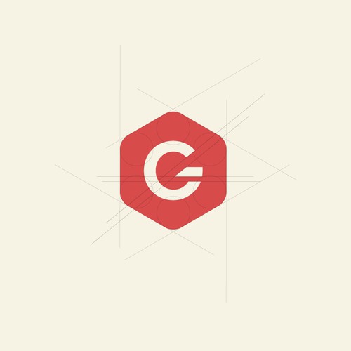 Geometric logo for retail company