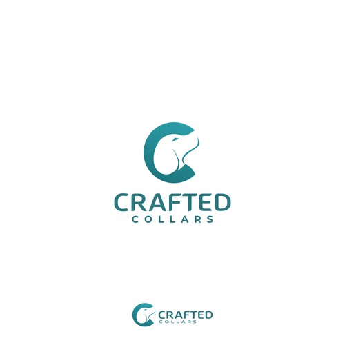 Unique logo for Crafted Collars