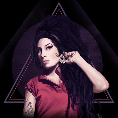 Amy Winehouse Portrait