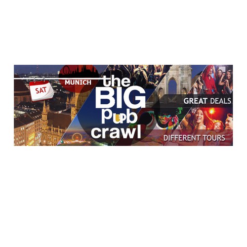 Facebook cover for The big pub crawl in Munich