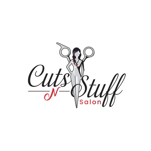 Concept Design for Cuts N Stuff Salon