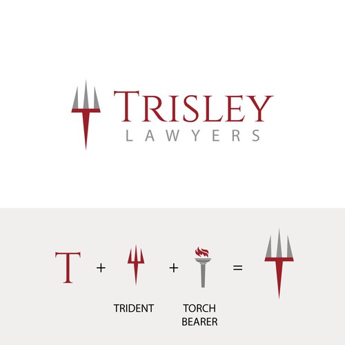 symbolic / classic / assertive logo for a lawfirm