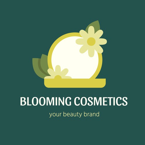 Logo of the cosmetic brand "Blooming cosmetics"