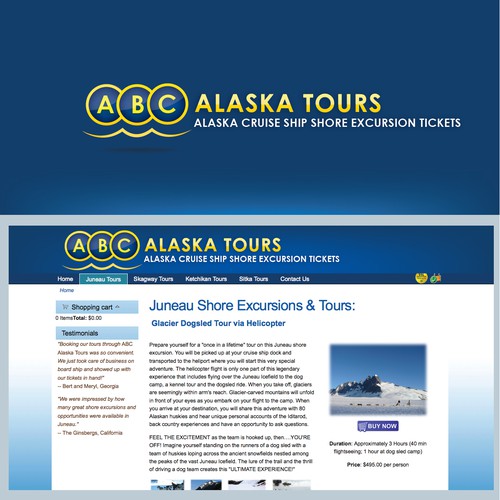 New logo wanted for ABC Alaska Tours