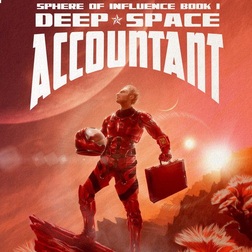Cover Art and Design for SF Novel Deep Space Accountant