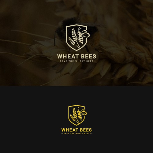 Logo Design for Wheat Bees