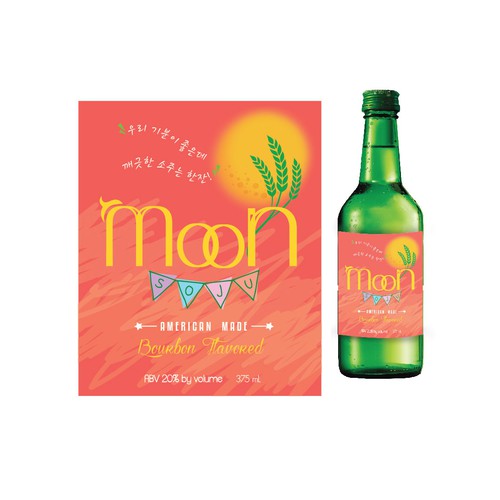 Label for Moon Soju