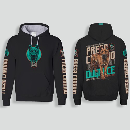 DogFace K9 Hoodie 