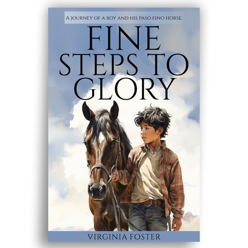 Ebook cover for a book about a paso fino horse and his young owner